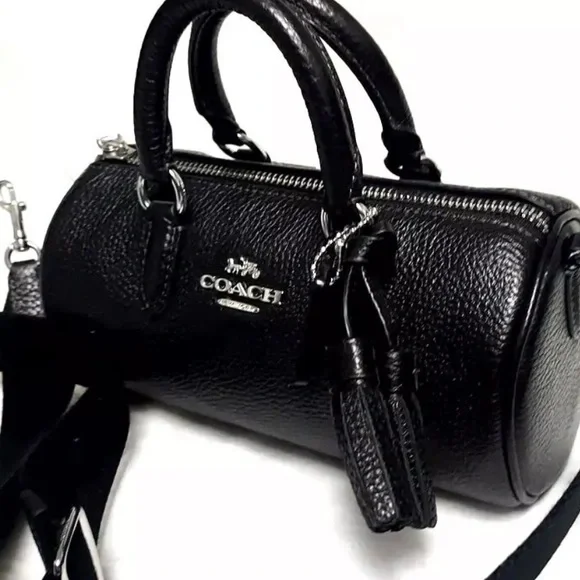 Coach Black Leather Handbag - Picture 5 of 5